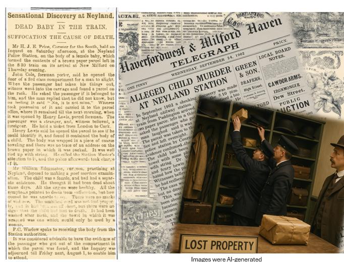 As reported on Wednesday, 24 September 1902 in the Haverfordwest & Milford Haven Telegraph