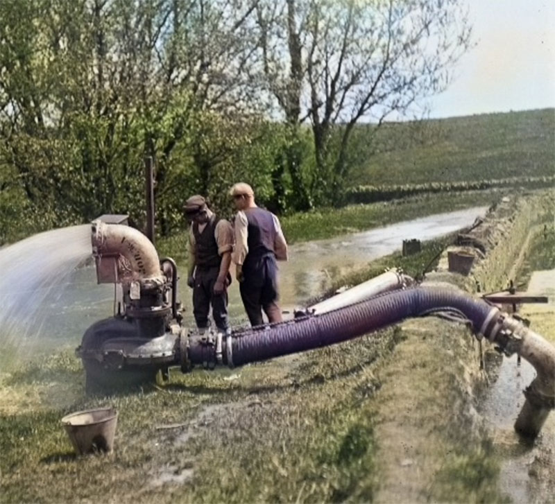Motor Pump Testing at Kilpaison Millpond