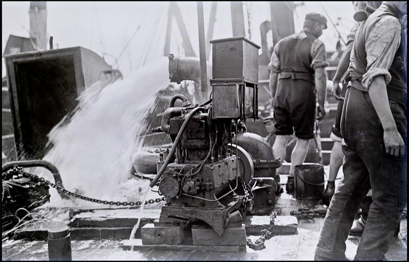 Motor-Driven Centrifugal Pump Shifting Hundreds of Tons of Water