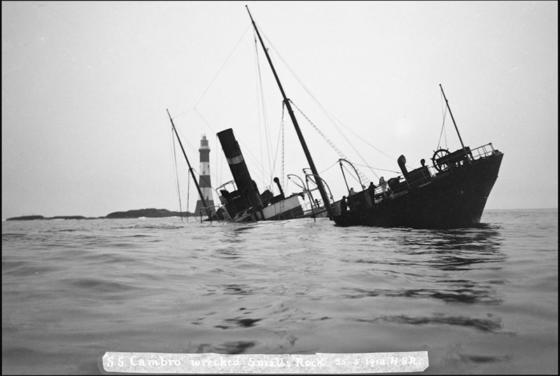 The Wreck of the Cambro on The Smalls, May 1913