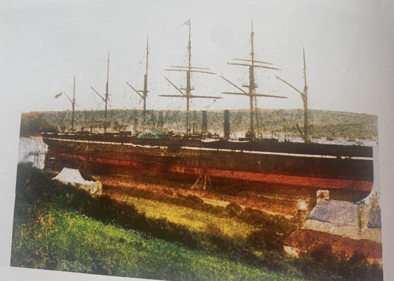 Great Eastern on gridiron